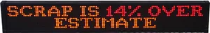 Display LED industrial EDV111-16128-MC